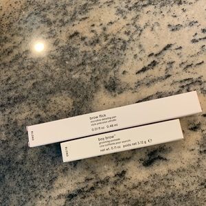 Glossier boy brow and brow flick duo blonde